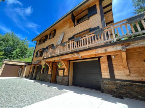 Chalet privé La Gardette Skis aux pieds